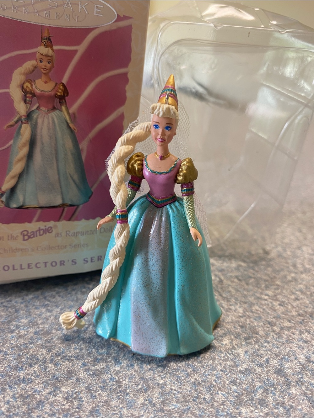 Hallmark 1997 Keepsake Ornament Barbie as Rapunzel Collector’s Series
